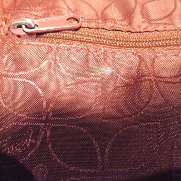 Medium Red Leather Fossil bag. - Picture 8 of 12